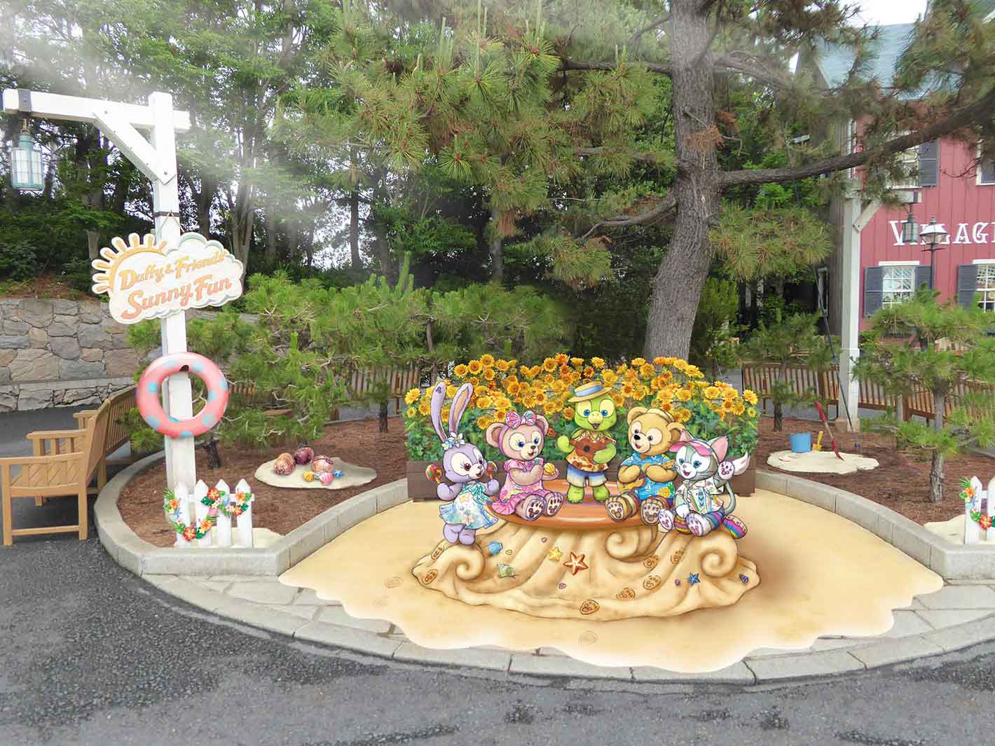 フォトロケーション（「アーント・ペグズ・ヴィレッジストア」前）※イメージ（C）Disney