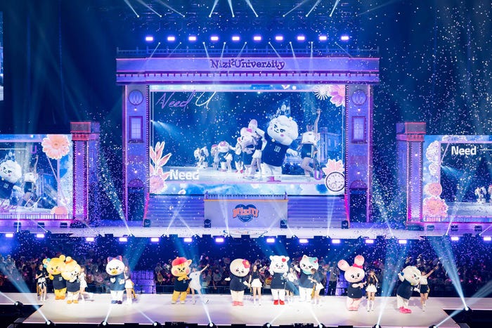 「NiziU Fan Meeting with U 2024Nizi“U”niversity」ライブ写真/撮影:田中聖太郎写真事務所