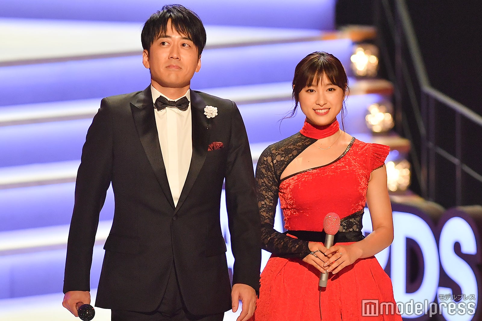 安住紳一郎アナ、土屋太鳳 （C）モデルプレス