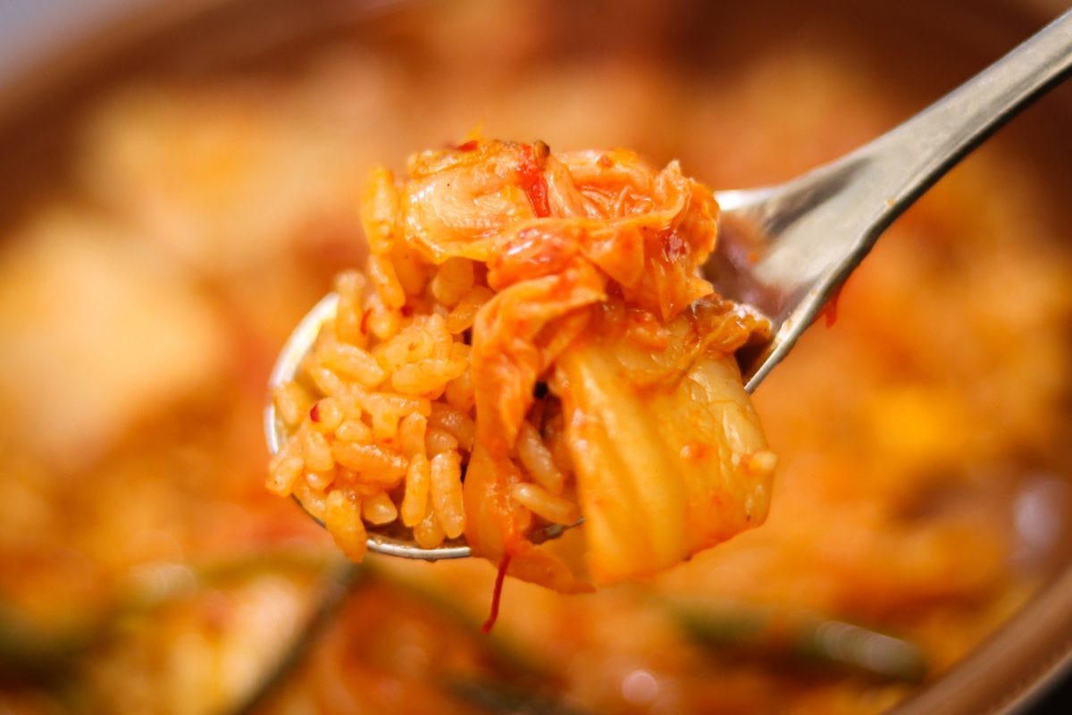 サムギョプサル＆キムチチャーハン