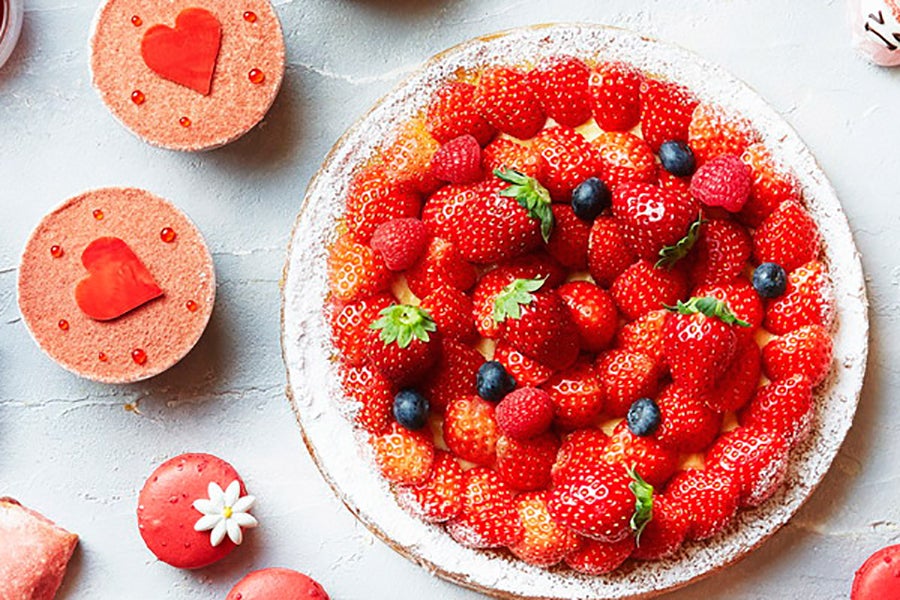 ANAインターコンチネンタルホテル東京_「ストロベリー＆ルビー ときめくスイーツブッフェ」_2