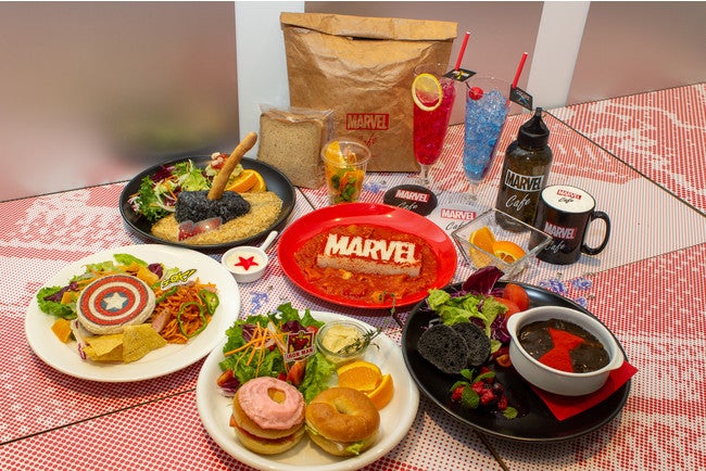 Marvel のスペシャルカフェ 大阪梅田で開催決定 人気ヒーローの世界観から着想のフードやドリンク 女子旅プレス