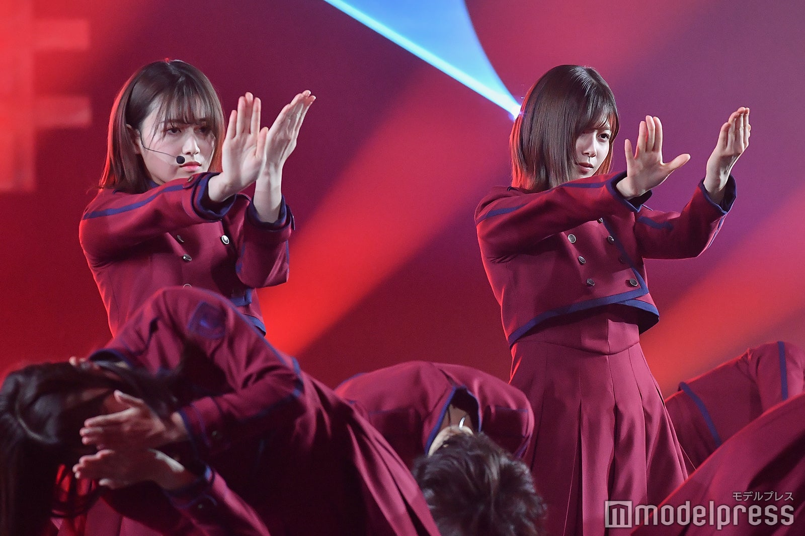 欅坂46／リハーサル時に撮影（C）モデルプレス