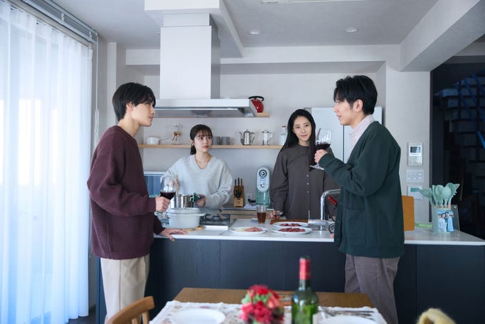 武藤潤、秋田汐梨、染谷有香「ふったらどしゃぶり」第4話(C)「ふったらどしゃぶり」製作委員会・MBS