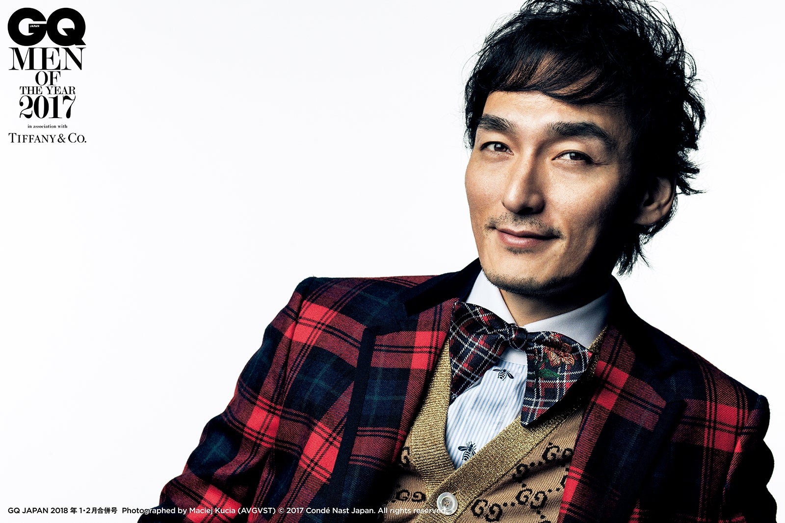 草なぎ剛（C）2017 Condé Nast Japan. All rights reserved. 