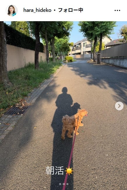 原日出子Instagramより
