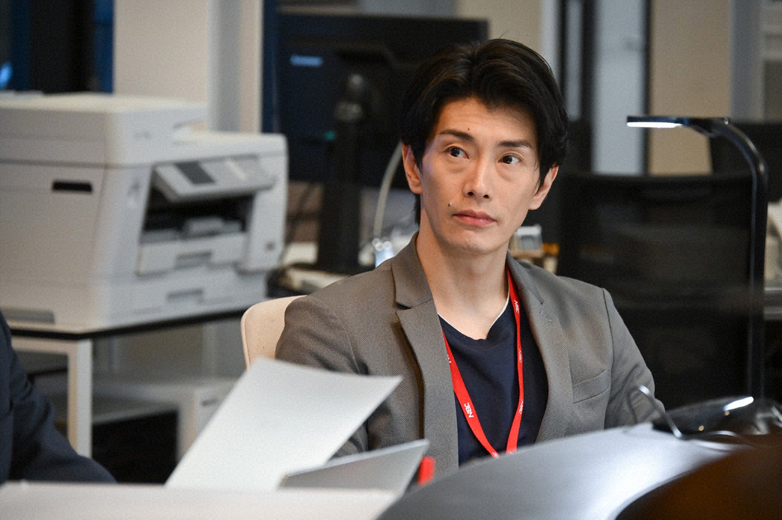 玉置玲央「キャスター」第4話（C）TBS