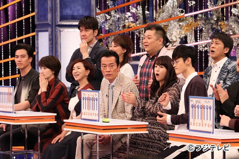 （前列左から）要潤、波瑠、原田美枝子、遠藤憲一、山本美月、瀬戸康史（後列左から）土田晃之、友近、ブラックマヨネーズ（C）フジテレビ