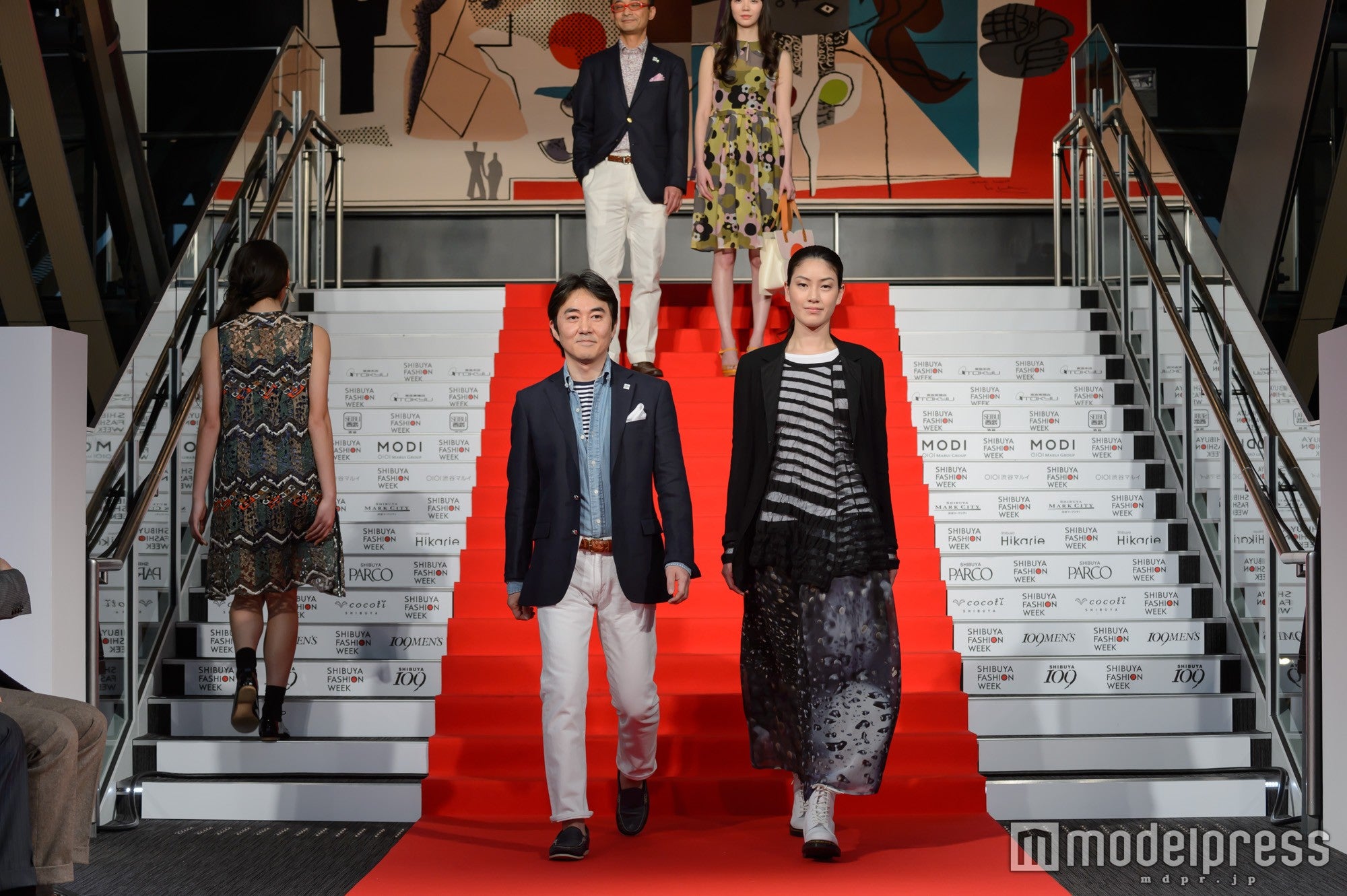 「第5回 渋谷ファッションウイーク」オープニングレセプションの様子