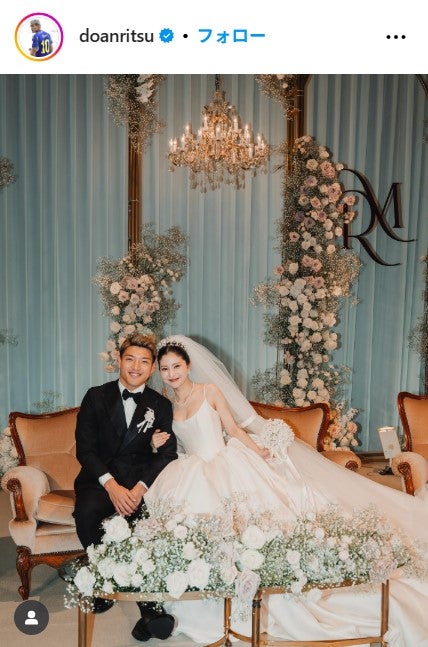 堂安律選手Instagramより