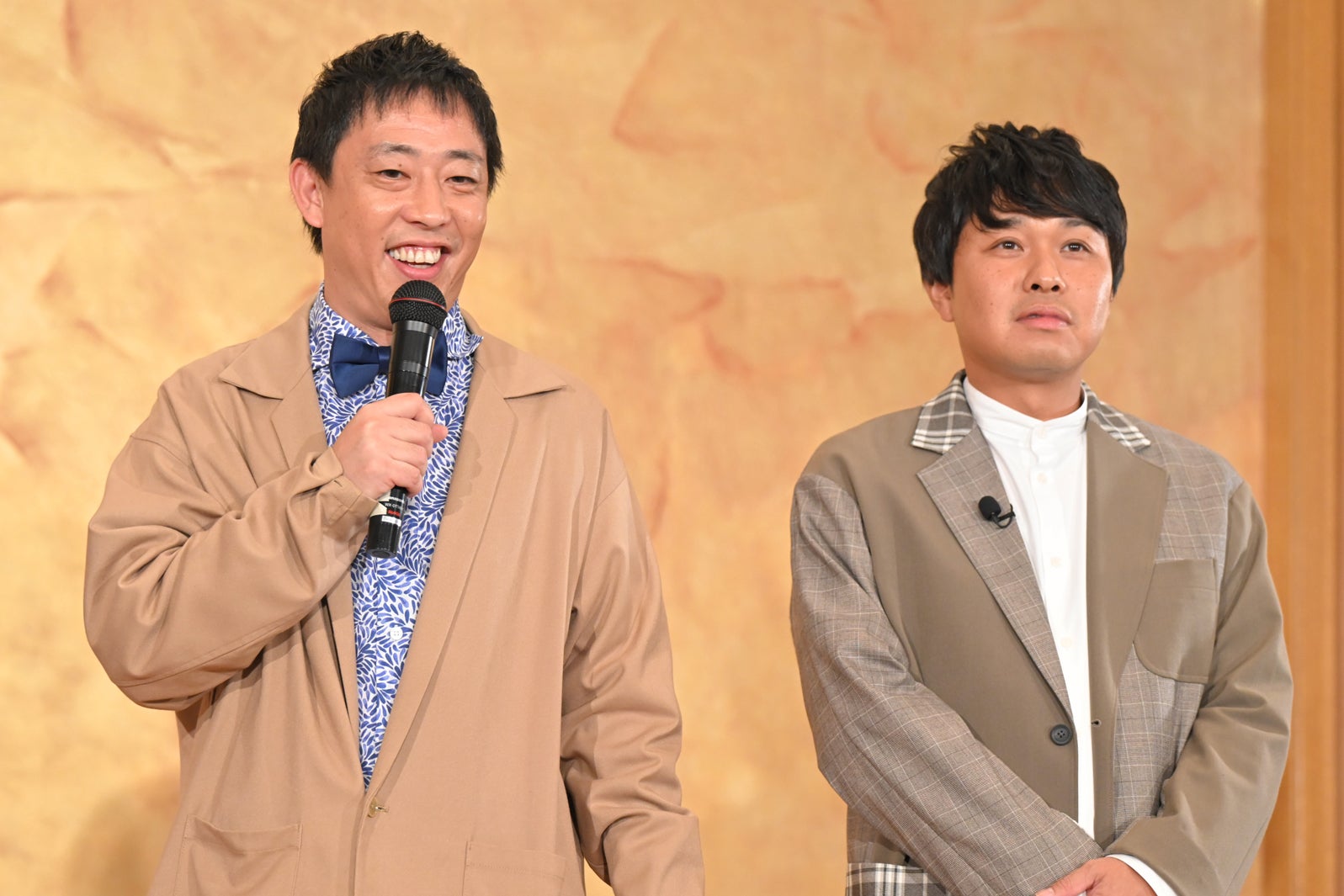 さらば青春の光「内村プロデュース」出演者内定発表会見より（C）テレビ朝日