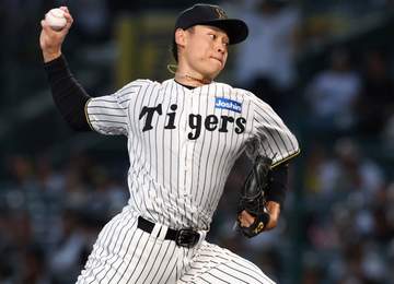 阪神 早川が1軍に合流 中継ぎ組とともに甲子園で練習
