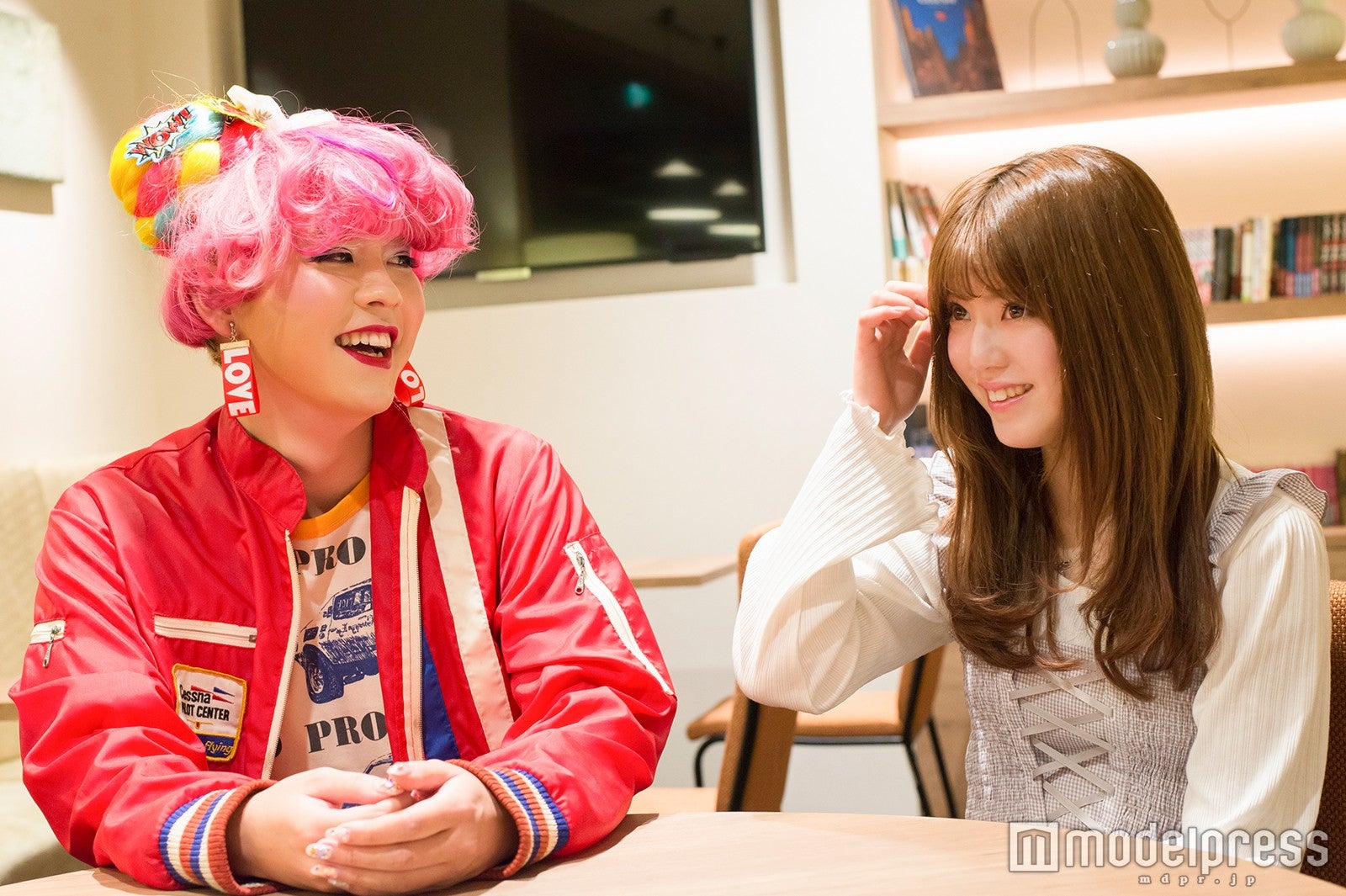 ぺえ、ちゃんえな（C）モデルプレス