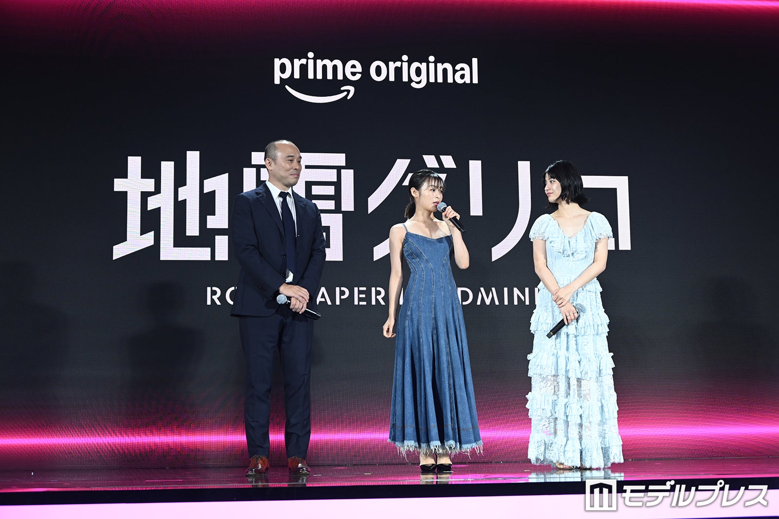 関和亮監督、森七菜、蒔田彩珠（C）モデルプレス