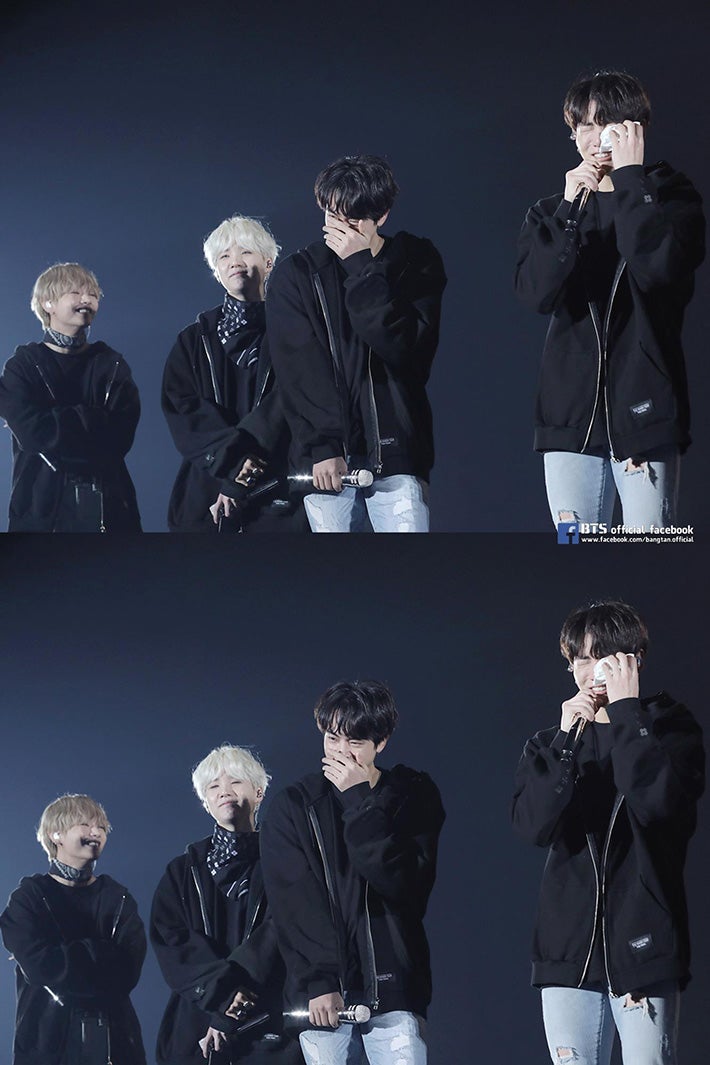 「THE WINGS TOUR」ソウルファイナル（2017年）／BTS公式Facebookより