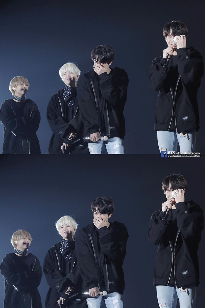 「THE WINGS TOUR」ソウルファイナル(2017年)/BTS公式Facebookより