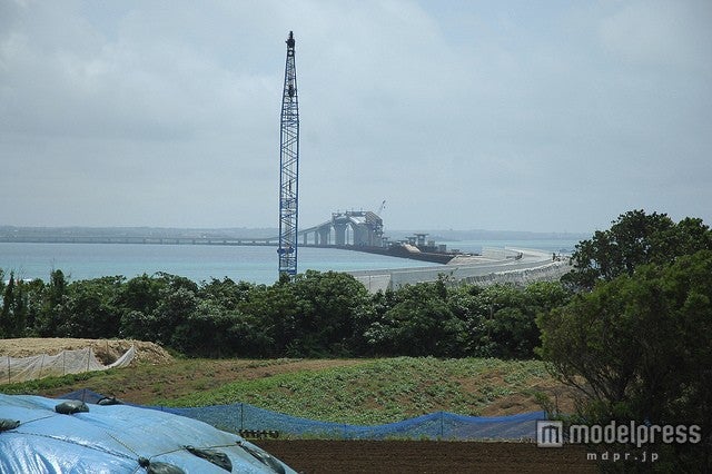 建設中の伊良部大橋／photo by k14