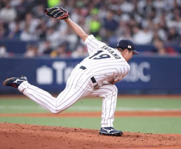 菅野智之 いきなり6球連続ボールもしっかり修正 2回無失点で本番前最後の実戦調整終える