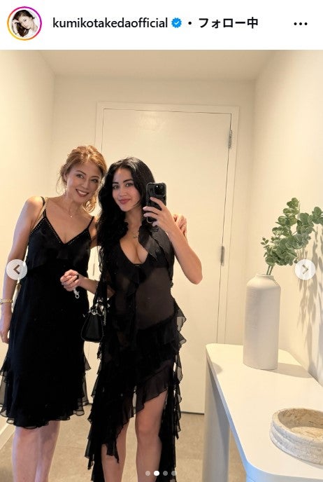 武田久美子 Instagramより