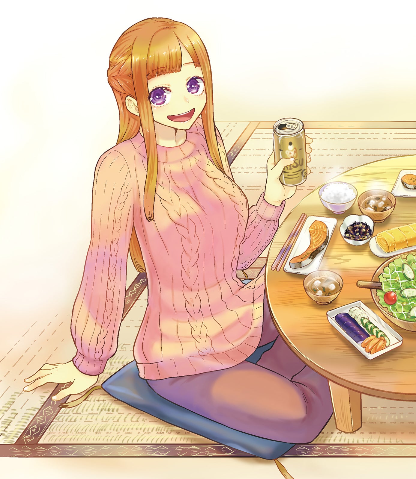 「半熟ファミリア 腹ペコ兄妹の熟成レシピ」原作イラスト・筆谷あかり（C）羽鳥まりえ／ぶんか社