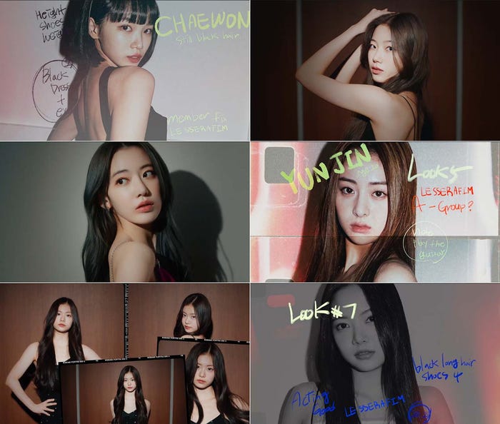 LE SSERAFIM(C)HYBE LABELS JAPAN