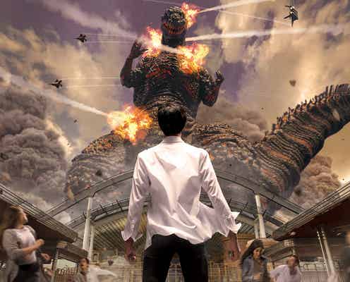 USJ、ゴジラがパークの破壊を宣言 大阪の観光名所でも大暴れ