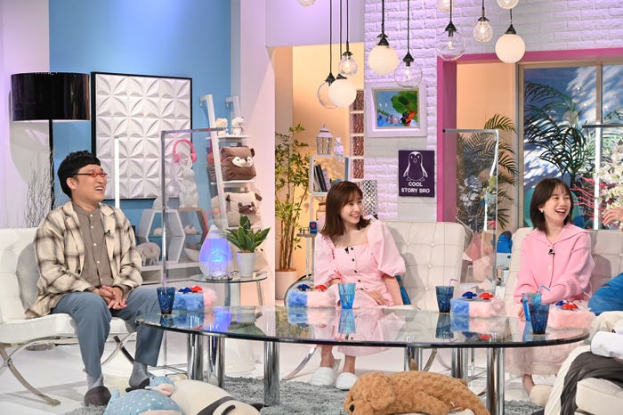 山里亮太、田中みな実、弘中綾香(C)テレビ朝日