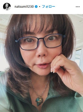 小川菜摘Instagramより