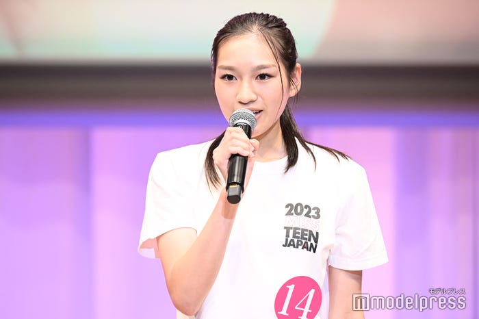 澤実伶さん「2023ミス・ティーン・ジャパン」の様子 (C)モデルプレス