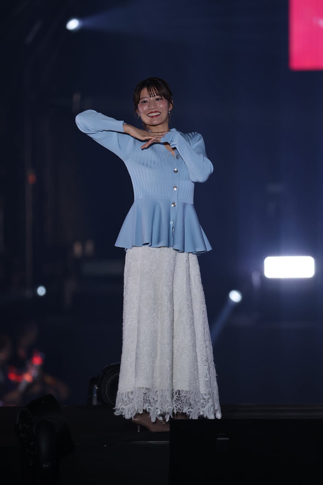 岡田桃佳アナウンサー（C）KAWAII LAB. COLLECTION produced by TGC