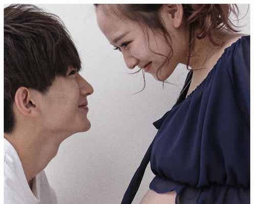 結婚&妊娠発表の現役高校生カップル“しゅんまや”、ふっくらお腹のマタニティフォト公開