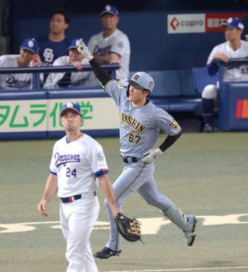 阪神・高寺 千金V弾！高橋宏から今季1号 練習から感じた進化の予感「飛ぶんですよ」