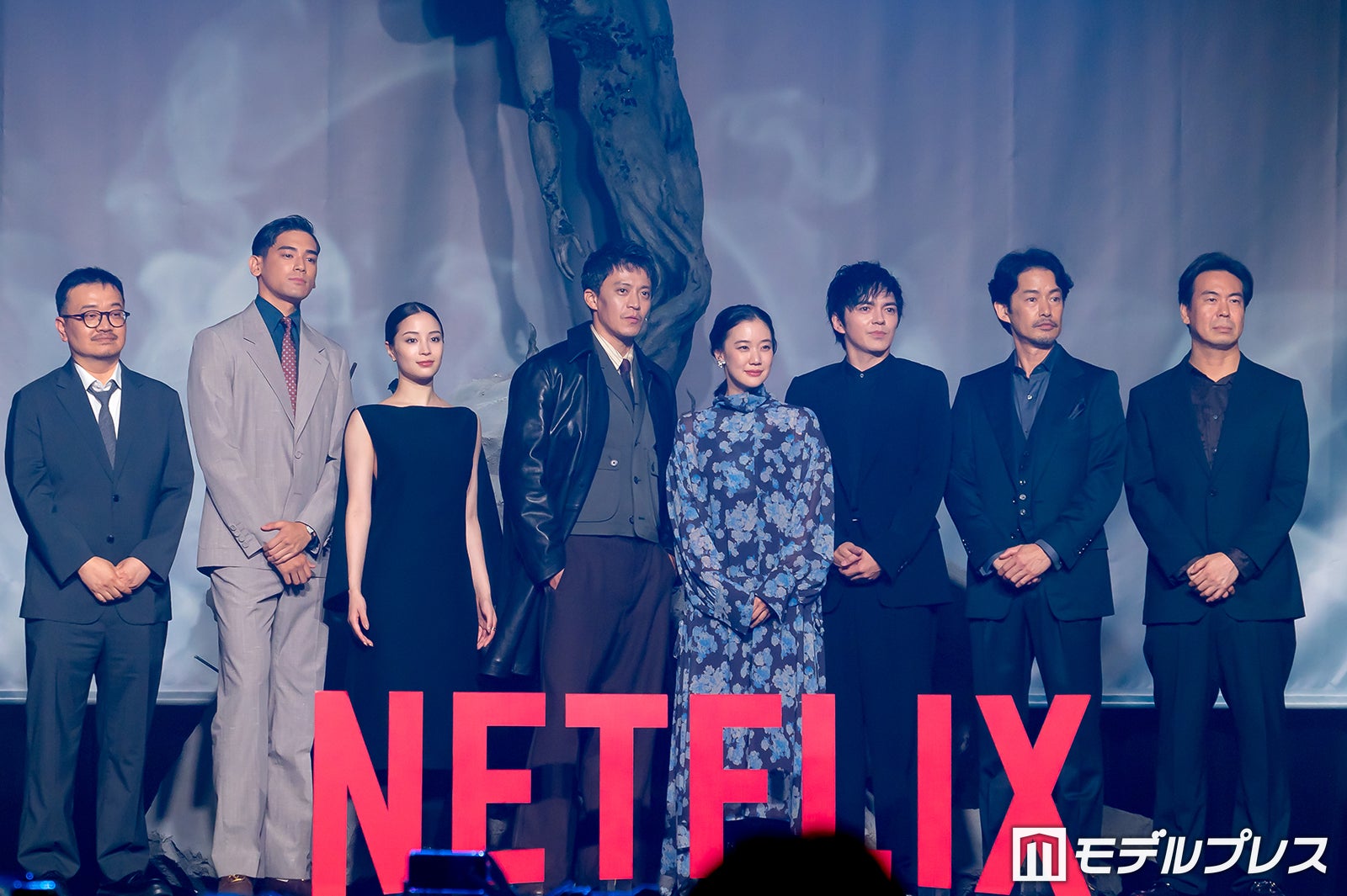 ヨン・サンホ、UTA、広瀬すず、小栗旬、蒼井優、林遣都、竹野内豊、片山慎三監督（C）モデルプレス