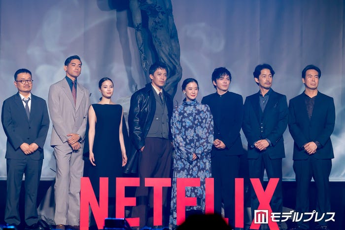 ヨン・サンホ、UTA、広瀬すず、小栗旬、蒼井優、林遣都、竹野内豊、片山慎三監督(C)モデルプレス