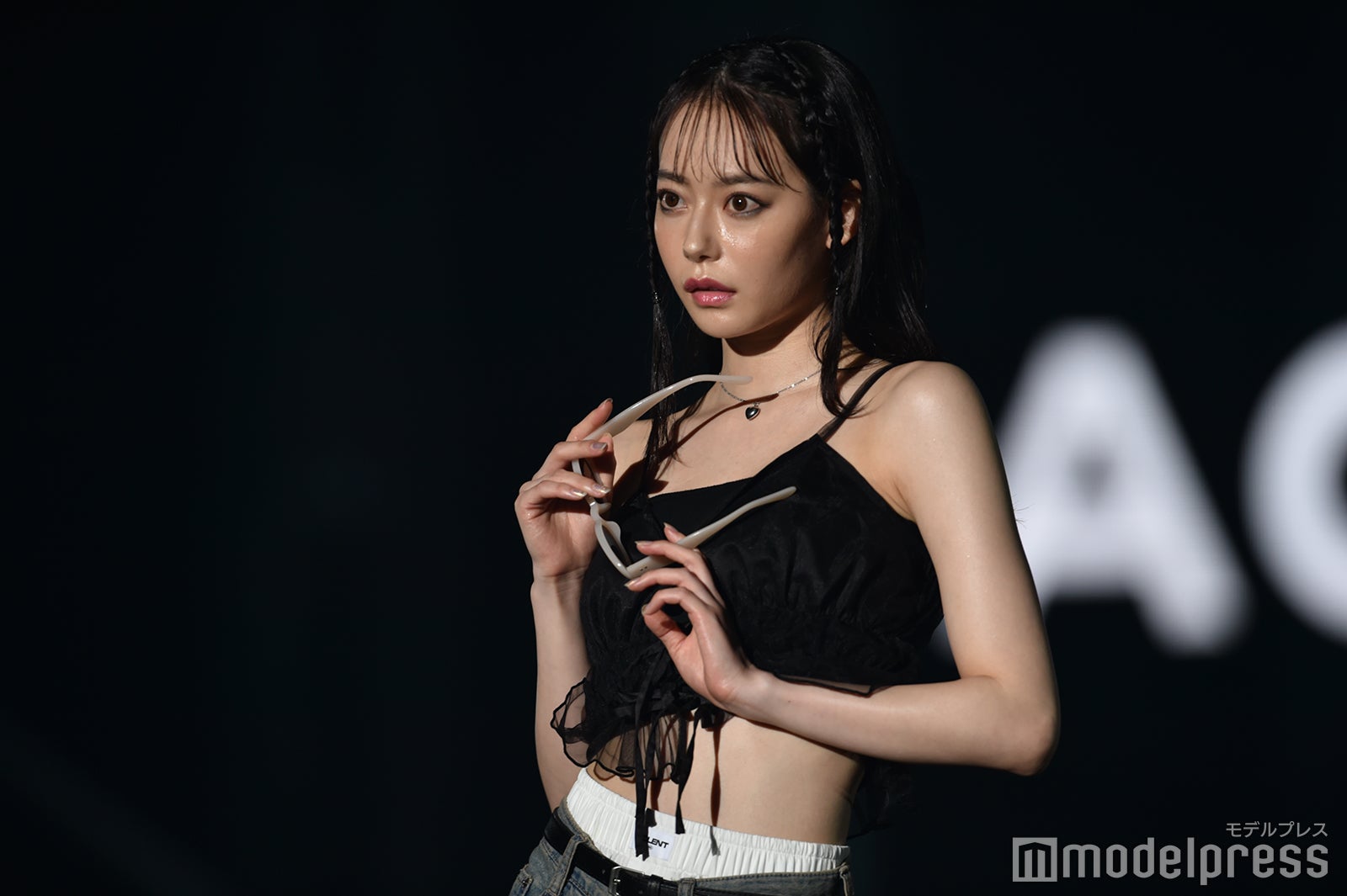 なこなこカップル・なごみ、甘辛コーデで色気放出 美スタイルにドキッ＜TGC teen 2023 Summer＞