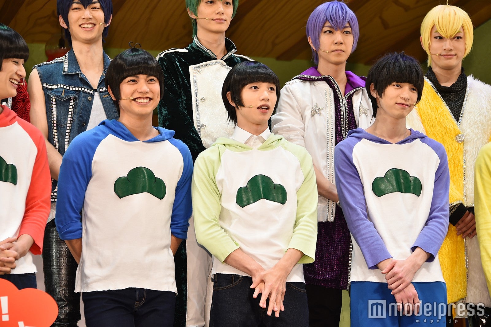 舞台『おそ松さん on STAGE ～SIX MEN’S SHOW TIME 2～』会見 （C）モデルプレス