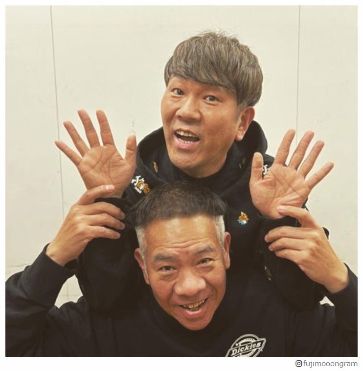 FUJIWARA、みちょぱ＆大倉士門夫婦オマージュショットに反響 本人の反応も話題に