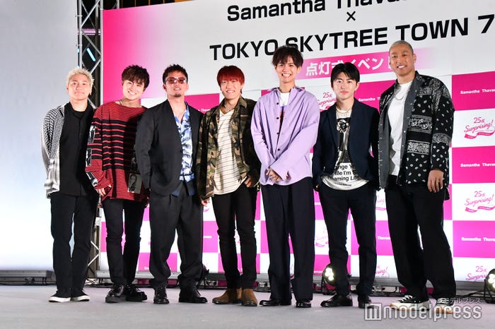GENERATIONS from EXILE TRIBE (左から)小森隼、白濱亜嵐、数原龍友、中務裕太、片寄涼太、佐野玲於、関口メンディー(C)モデルプレス