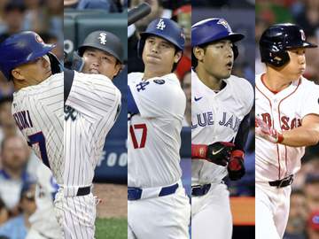 日本人野手5人全員がプレーオフ進出の可能性！後半戦はバチバチの激闘か 吉田正尚のRソックスが急浮上 岡本和真は地区最下位でもWC圏内へ2.5差