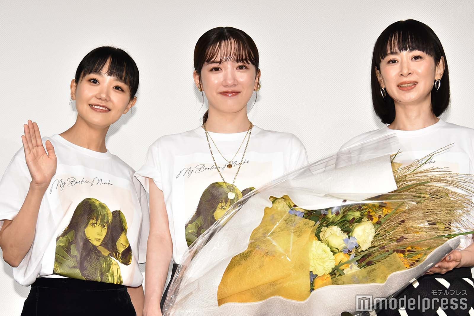 奈緒、永野芽郁、タナダユキ監督（C）モデルプレス