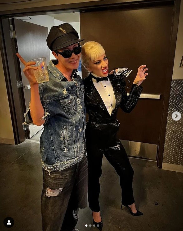 BTS・J-HOPE、レディー・ガガと肩寄せ密着ショットに反響