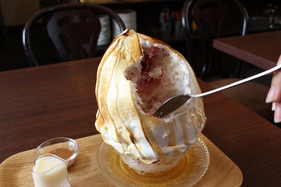 Cafe Lumiere焼き氷