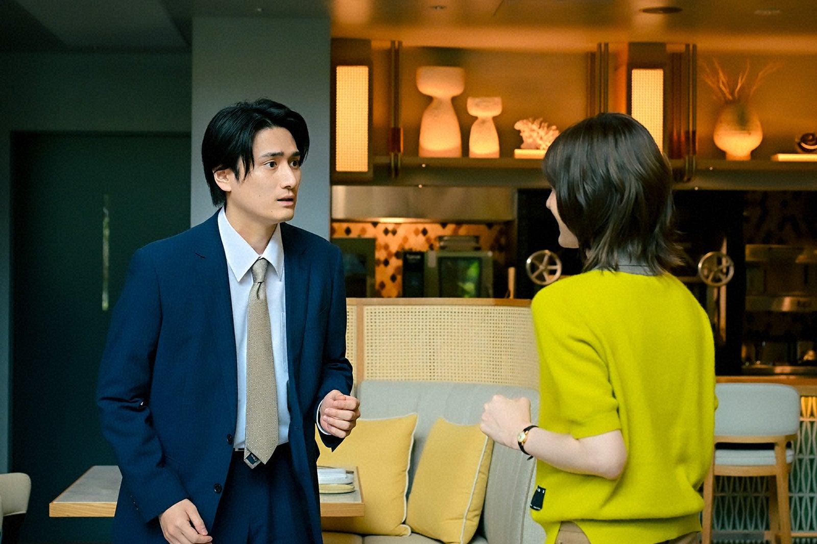 中村隼人、松本若菜「君の好きは無敵」第4話（C）TBS