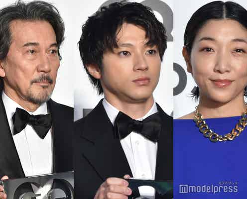 役所広司・山田裕貴・安藤サクラら“圧倒的な活躍”見せた受賞者、レッドカーペットに豪華集結<GQ MEN OF THE YEAR 2023>