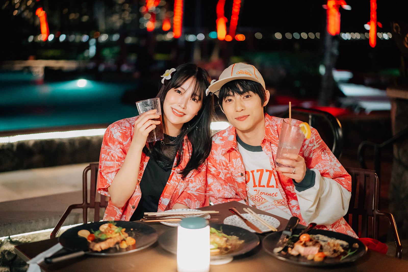 白間美瑠、永田崇人（C）AbemaTV, Inc.