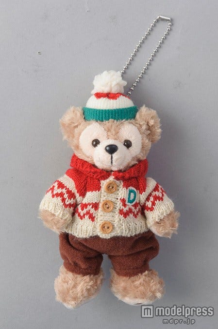 TDS:ぬいぐるみバッジ(¥2000)/ダッフィー(C)Disney