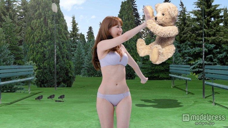 小嶋陽菜／「PEACH JOHN」の新商品「ドリームブラ」ショートムービーより