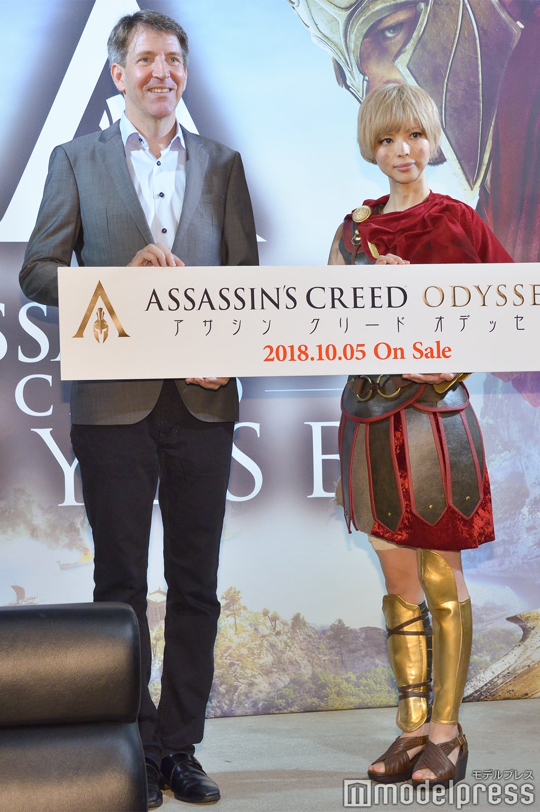 スティーヴ・ミラー社長、最上もが （C）モデルプレス