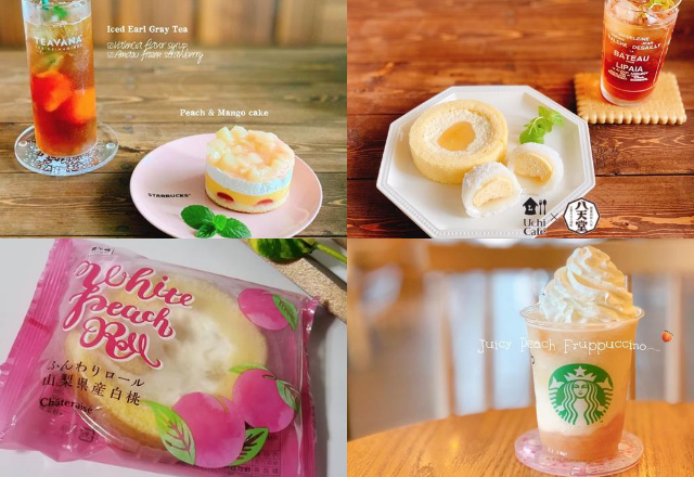 品薄になる前に!「今が旬!」桃のスイーツ&ドリンク4選