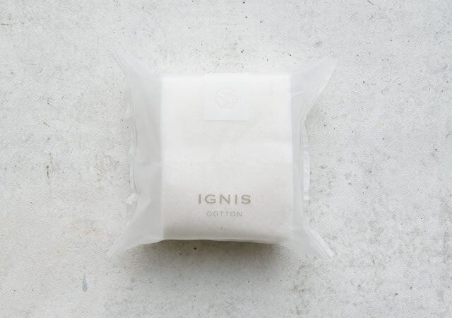 ムック本　付録　人気　おすすめ　オススメ　宝島社　宝島　レビュー　開封レビュー　開封　便利　優秀　当たり　最高　傑作　イグニス　ignis　スキンケア　コスメ　コットン